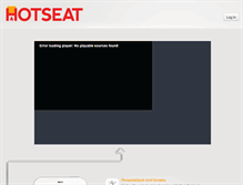 Tablet Screenshot of gethotseatapp.com